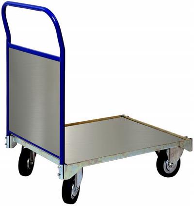 Trolley with tubular handle and steel side(S170)