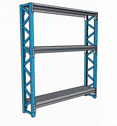 Racking light-duty-steel shelf  (1800300)