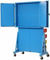 Bin storage industrial perfo trolley rack