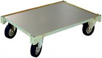 Basic flat bed trolley with steel base(S20)