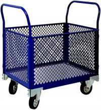 Trolley with two handles and four perfo sides(S90)