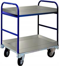 Trolley with two steel trays(S330)