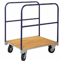 Flat bed trolley with tubular side rails(T450)