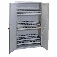 Trays with tool holders, 19 x SK40