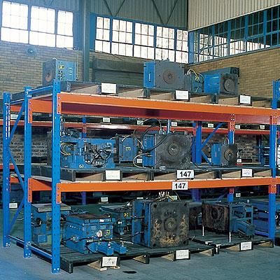 Palletised racking