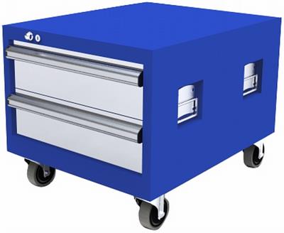 Toolbox trolley with 2 drawers(TB040-2CAS)