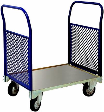 Trolley with two handles and perfo sides(S71)