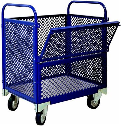 Trolley with one side hinged for easy access(S110)