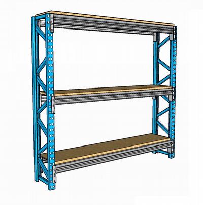 Racking light-duty wood shelf  1500300