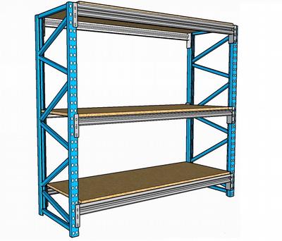 Racking light-duty wood shelf   1500600