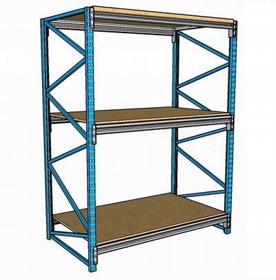 Racking light-duty wood shelf  2100900