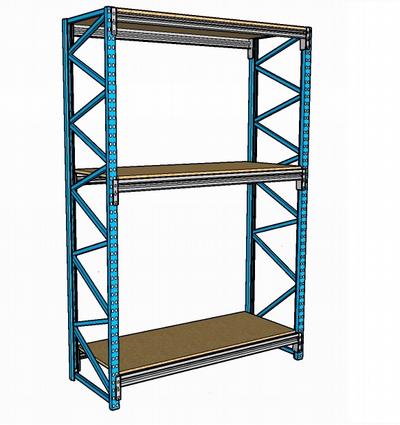 Racking light-duty wood shelf  2400600