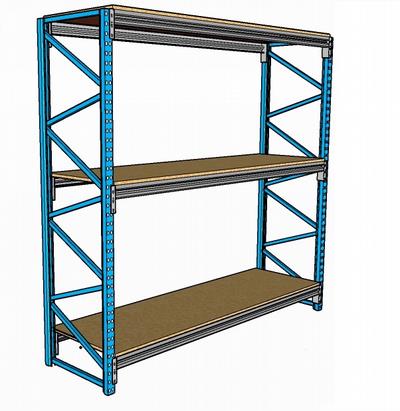 Racking light-duty-wood shelf  2100600