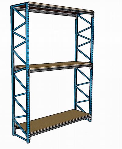 Racking light-duty-wood shelf  3000600