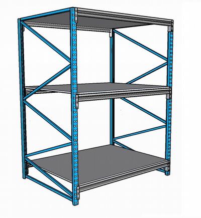 Racking light-duty-steel shelf  (21001200)