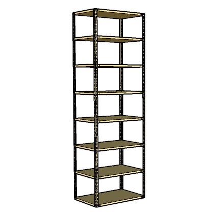 Shelving bolted (8BO-6)