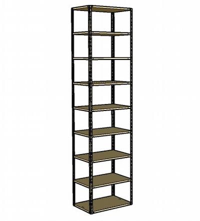 Shelving bolted (9BO-6)