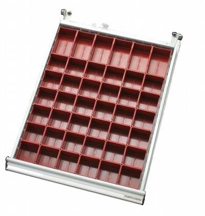 Utility box layout for 27U drawer MP-757530