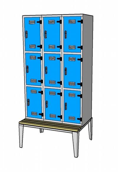 Locker 7 - bench standard