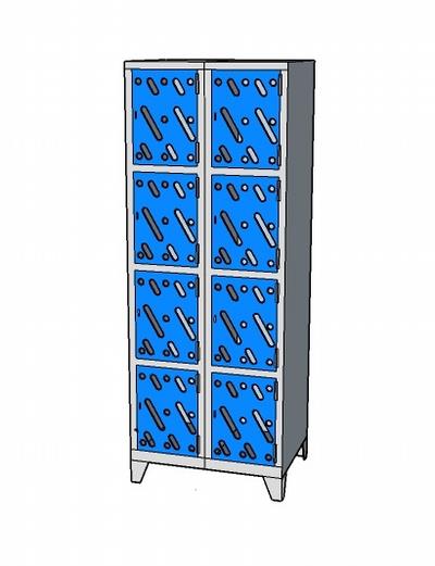 Metal locker 30standard perfo