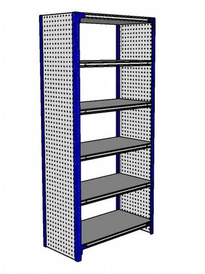 Shelving Silvermark bolted 6 shelves (6SHELF-5P)