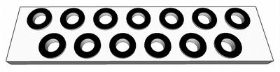 Trays with tool holders and accessories, 13 x SK40