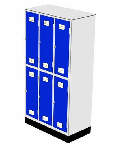 Locker 8P standard