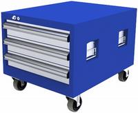 Toolbox trolley with 3 drawers(TB040-3CAS)