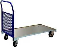 Trolley with handle and perfo side.(S60)