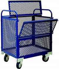 Trolley with hinged side and top.(S130)