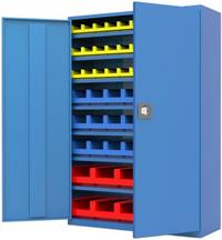 Steel cabinet for bin storage (SBC101521)