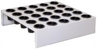 Tray with tool holders and accessories,   64 x VDI30