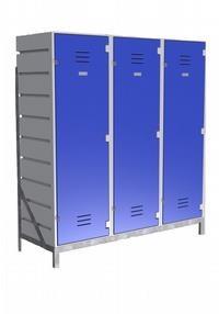Sports lockers  - standard 3 wide x 1 high