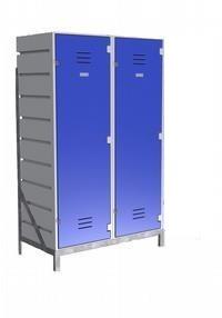 Sports lockers  - standard 2 wide x 1 high