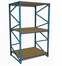 Racking light-duty wood shelf  27001200