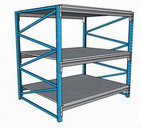 Racking light-duty-steel shelf  (15001200)