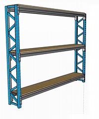 Racking light-duty-wood shelf  1800300