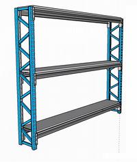 Racking light-duty steel shelf (1800300)