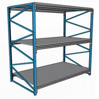 Racking light-duty steel shelf (21001200)