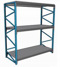 Racking light-duty steel shelf (2400900)