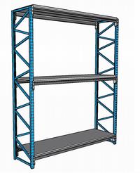 Racking light-duty steel shelf (2700600)