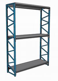 Racking light-duty steel shelf (3000600)
