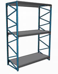Racking light-duty steel shelf (3000900)