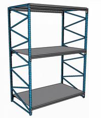 Racking light-duty steel shelf (30001200)