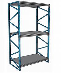 Racking light-duty-steel shelf  (2700900)