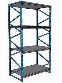 Racking light-duty-steel shelf  (3000900)