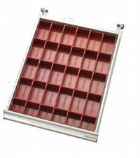 Utility box layout for 27U drawer MP-1257530