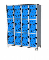 Metal locker 28 standard perfo