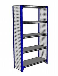 Shelving Silvermark bolted 5 shelves (5SHELF-4P)