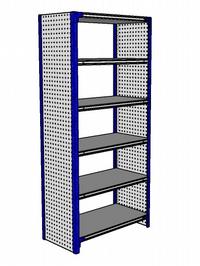 Shelving Silvermark bolted 6 shelves (6SHELF-5P)